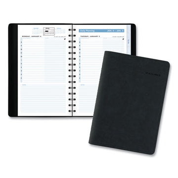 AT-A-GLANCE® The Action Planner Daily Appointment Book, 8.75 X 6.5, Black Cover, 12-month (jan To Dec): 2022 freeshipping - TVN Wholesale